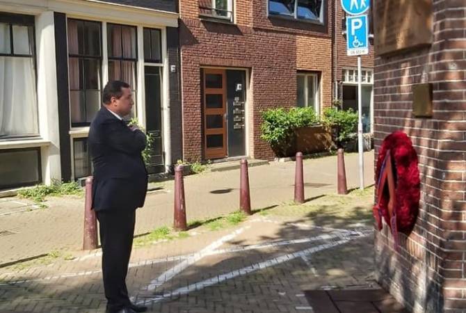 Նիդեռլանդներում և Լիտվայում ՀՀ դեսպանները հարգանքի տուրք են մատուցել Մեծ 
եղեռնի զոհերի հիշատակին 
