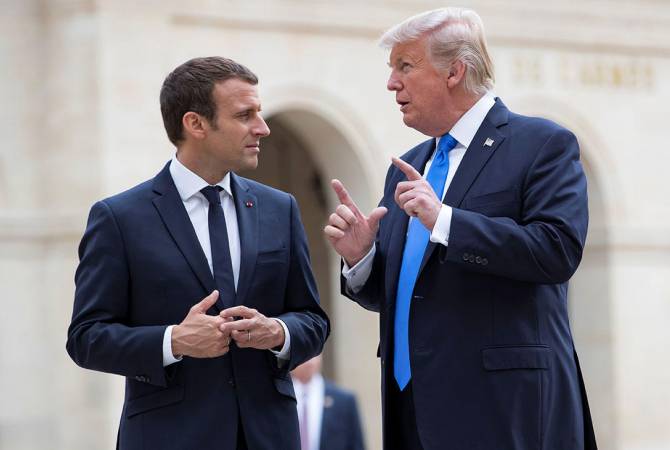 Emmanuel Macron et Donald Trump parlent Covid-19 et nécessité de réformer l'OMS