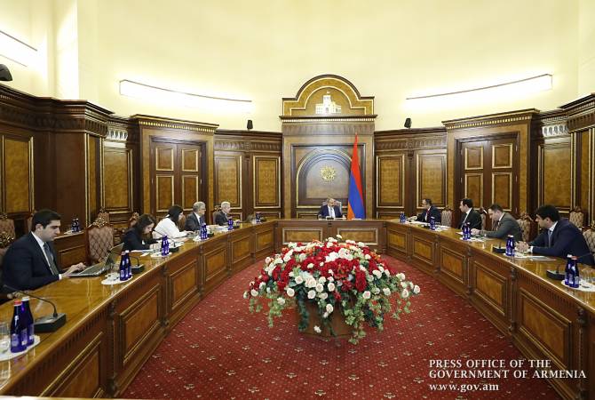 Pashinyan a été informé du processus de mise en œuvre des programmes de dépenses en 
capital