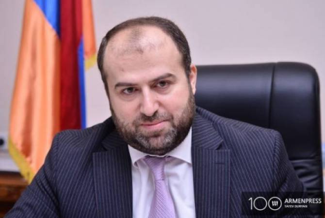 Эрик Григорян освобожден от должности министра окружающей среды Республики 
Армения

