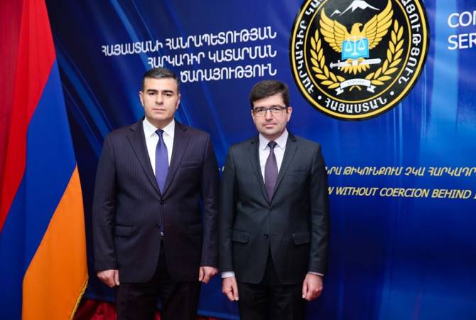  Арам Караханян назначен заместителем главного принудительного исполнителя

 
