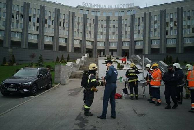 Five killed in fire at St. Petersburg hospital