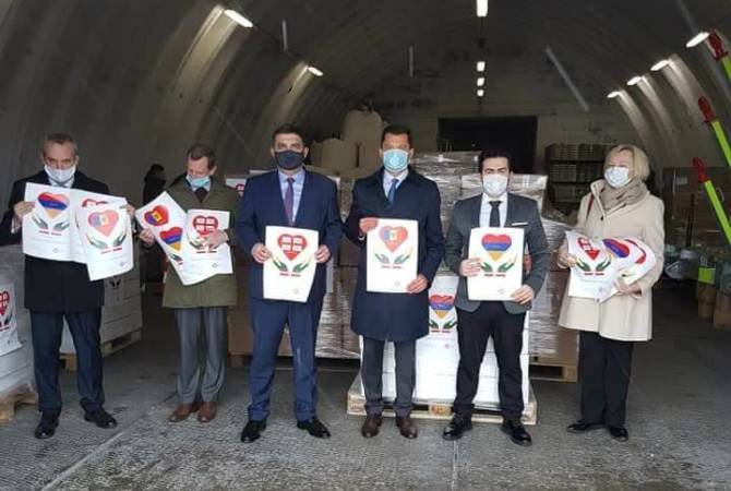 Lithuania sends medical equipment to Armenia to battle spread of coronavirus