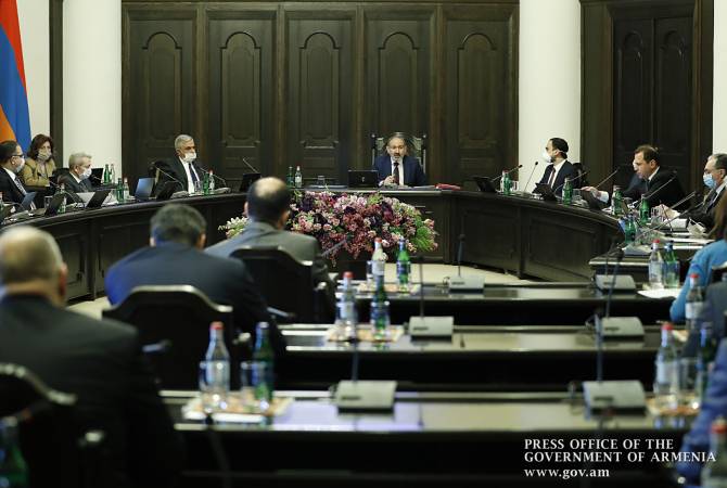 Состоялось очередное заседание правительства Республики Армения

