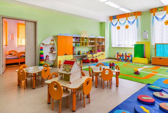 Прием в детские сады Еревана приостановлен на неопределенное время

