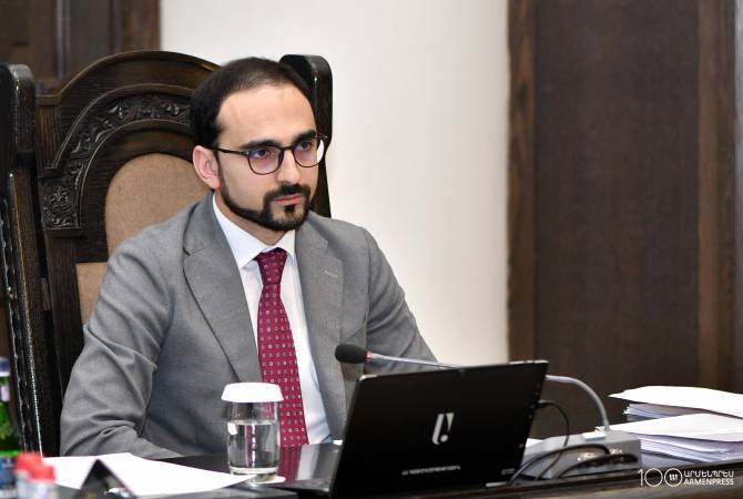 Armenian deputy PM participates in World Economic Forum’s online meeting