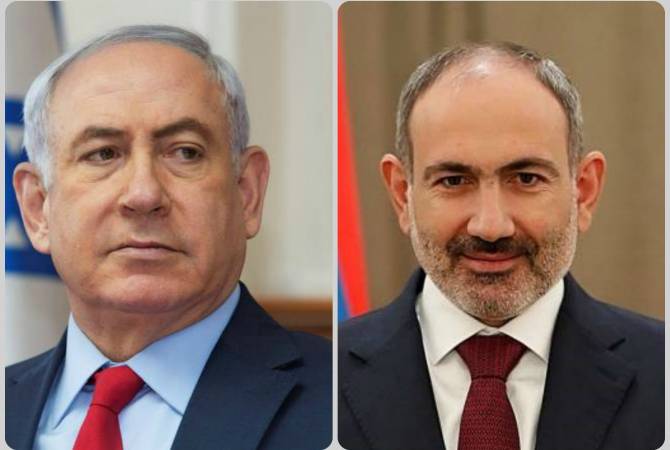 Пашинян поздравил Нетаньяху по случаю вступления в должность премьер-министра 
Израиля на новый срок