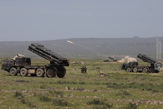 تدريبات عسكرية تكتيكية واسعة النطاق لوحدات من القوات المسلحة الأرمنية-تحمل اسم «باغراميان»-
