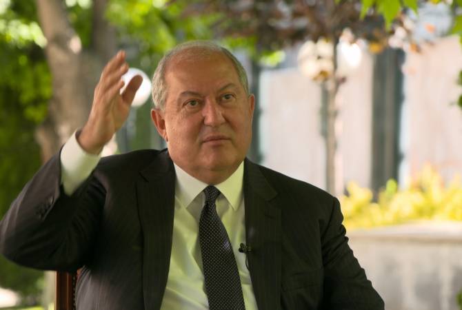 President Sarkissian wants Armenia to be among first countries to have potential COVID-19 
drugs 