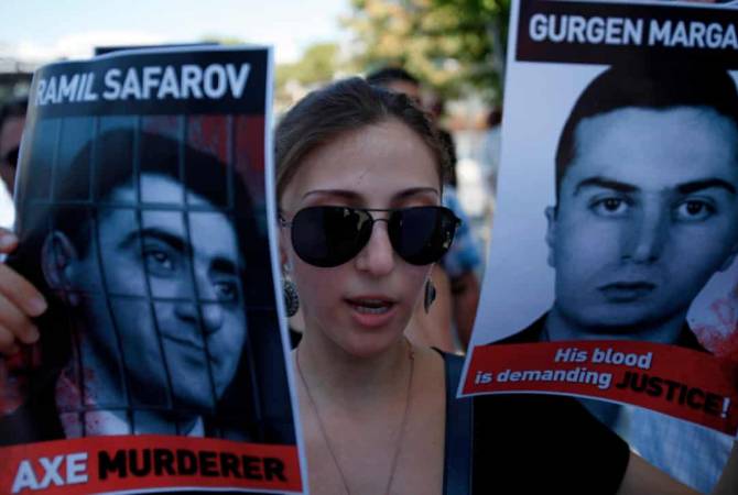 Relatives of Armenian axed to death by Azerbaijani officer call for justice – The Guardian