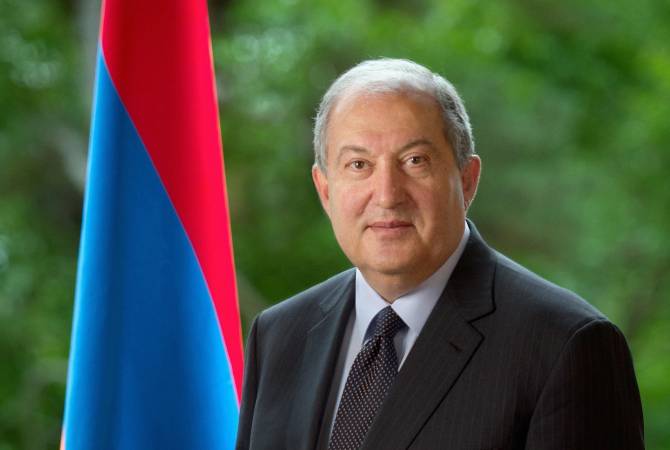 President Sarkissian congratulates Croatia’s Milanović on Statehood Day 