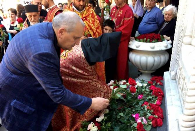 Թբիլիսիում մայիսի 31-ին նշվել է Սայաթ-Նովային նվիրված ավանդական «Վարդատոնը»