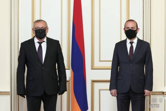 Спикер НС Армении принял в Ереване председателя парламента Арцаха