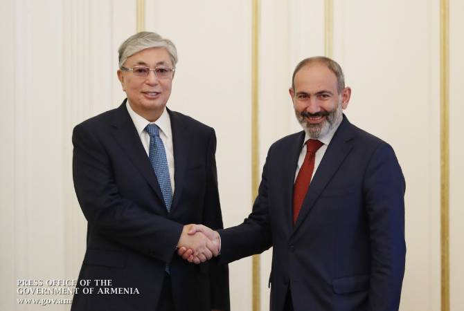 President of Kazakhstan congratulates PM Pashinyan on birthday