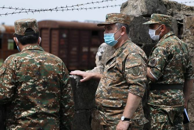 Начальник Генерального штаба ВС Армении побывал в одной из воинских частей
