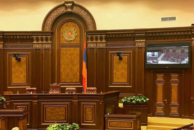 Armenian parliament halls ready for remote sessions