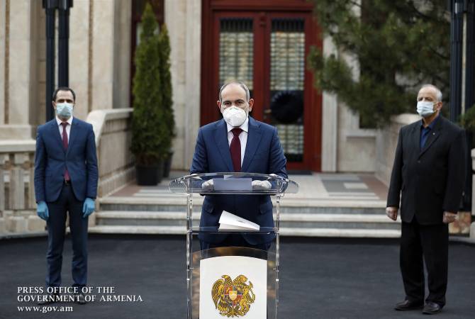 I do believe in our citizens’ ability to turn mountains upside down with their behavior – 
Pashinyan