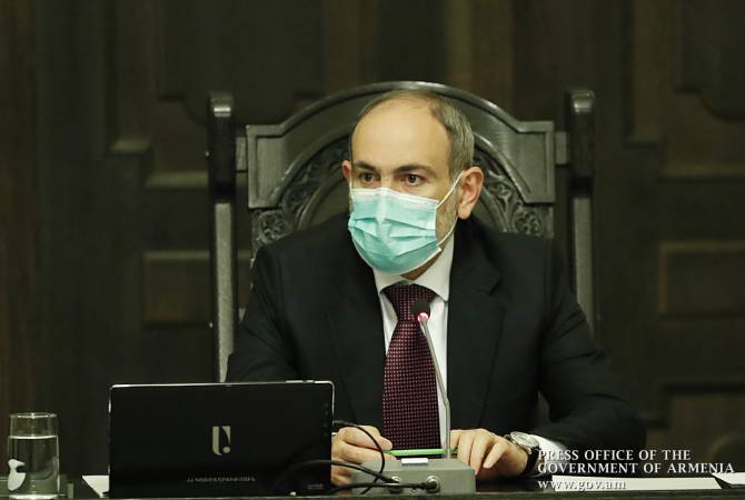 Armenian PM says their strategy is to toughen and ensure maintenance of anti-coronavirus 
rules