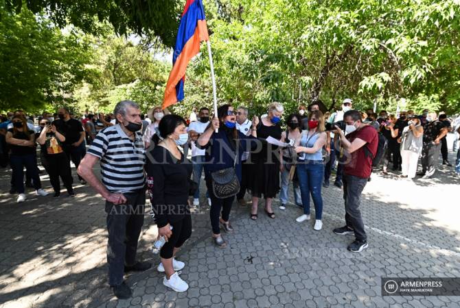  Полиция по факту митинга, проведенного сторонниками Царукяна, возбудила уголовное 
дело 