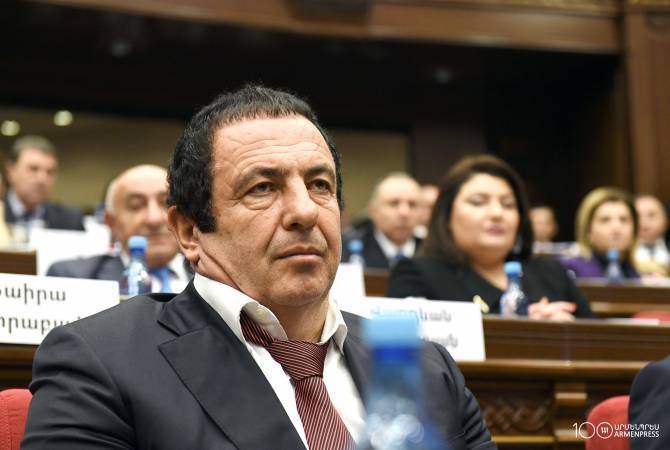 Opposition Prosperous Armenia faction head Gagik Tsarukyan stripped of parliamentary 
immunity