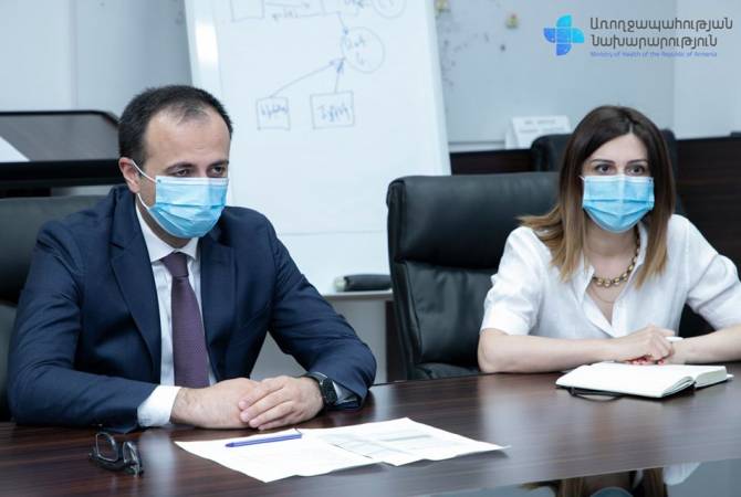  Министр здравоохранения Армении встретился с послом США

 