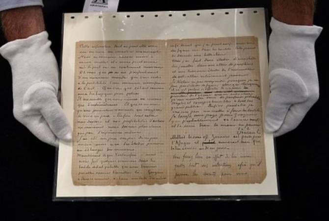 Van Gogh and Gauguin letter about brothel visit sells for 210,000 euros