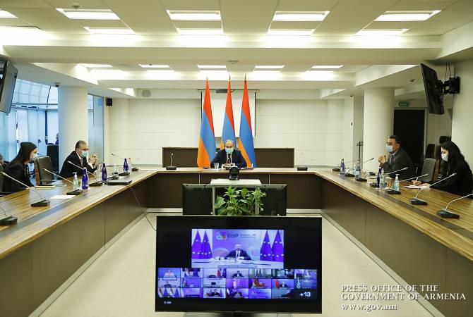 Армения привержена развитию партнерства с ЕС на основе общих демократических 
ценностей: Пашинян