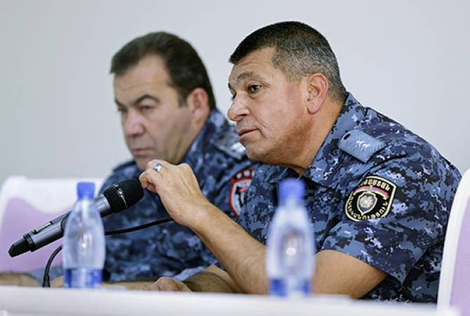 Charges pressed against former police chief Vladimir Gasparyan and Levon Yeranosyan