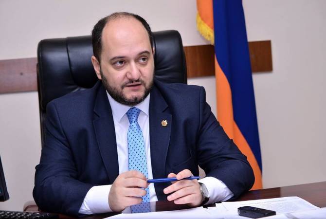 Armenian minister of sport addresses congratulatory message on Olympic Day