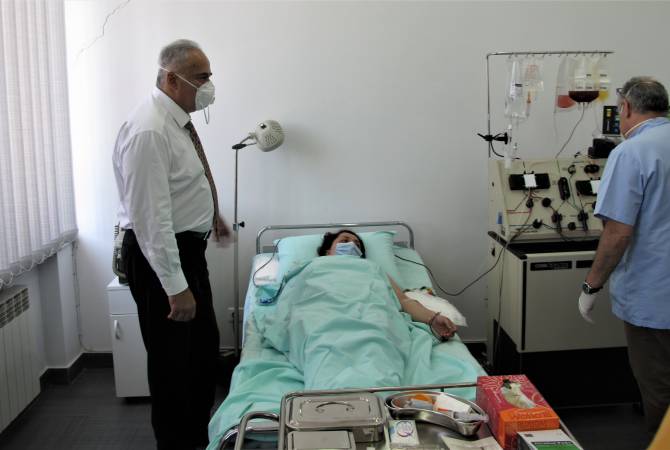 Գերմանիայում բուժվող հայ հիվանդի համար ցողունային բջիջները վերցրել են 
Հայաստանում ու տեղափոխել