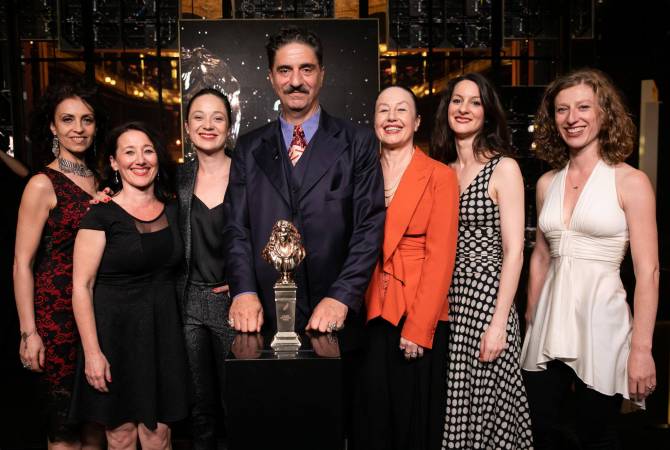 French-Armenian actor Simon Abkarian receives Molière Award