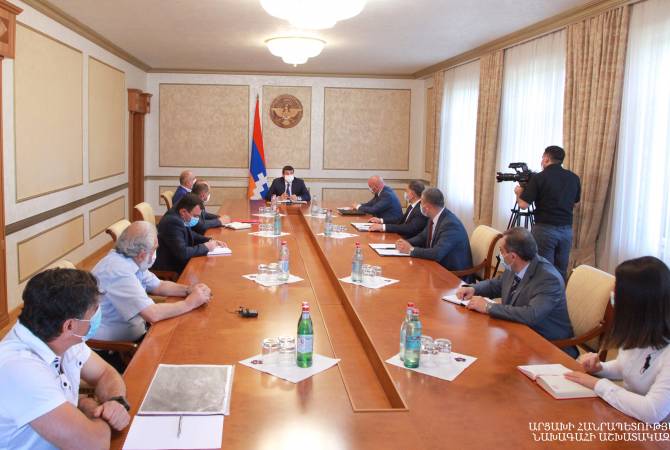 Artsakh’s President convenes consultation on discussing the development of new master plan of 
Stepan