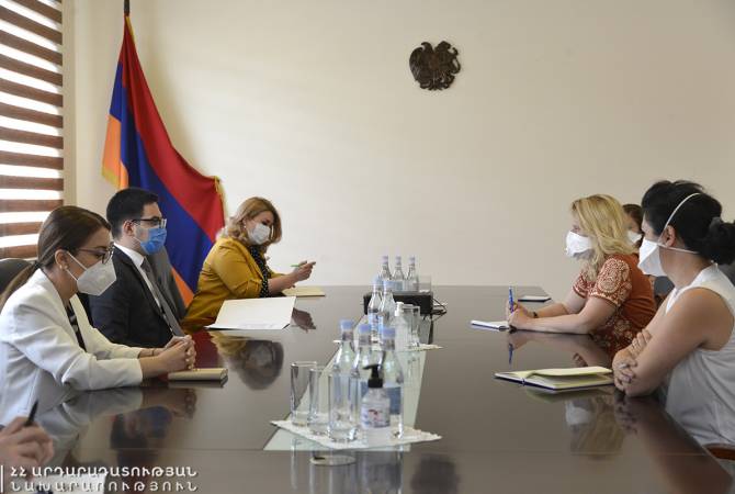 Armenian justice minister highly values activity of outgoing Head of CoE Office in Yerevan