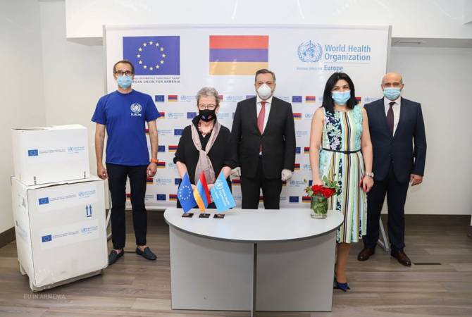 ЕС и ВОЗ передали Армении 10 тыс диагностических тестов

