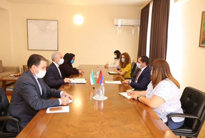 Սուրեն Պապիկյանը ՀՀ-ում Իրանի նորանշանակ դեսպանի հետ քննարկել է համատեղ 
ծրագրերի հեռանկարները