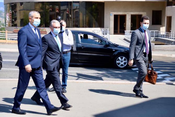 FM Mnatsakanyan is in Artsakh on a working visit