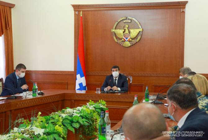 Artsakh to toughen anti-coronavirus measures: President chairs session of Commandant’s Office 
 