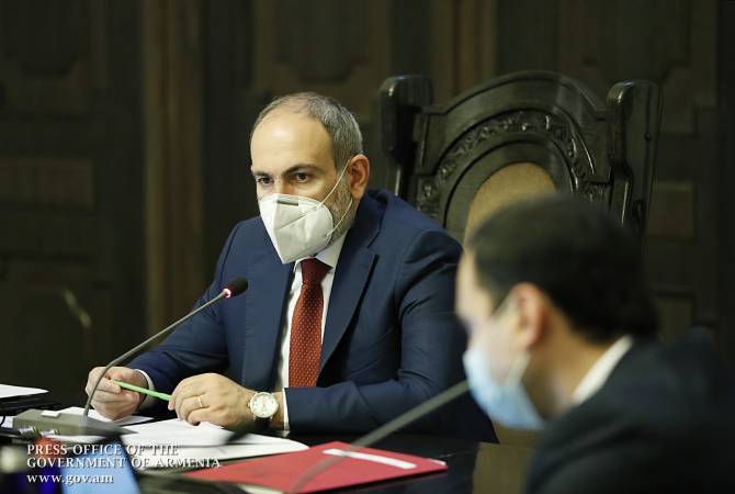 رئيس الوزراء نيكول باشينيان يتطرّق لإجراء الحكومة الأرمينية محادثات للحصول على لقاح كورونا