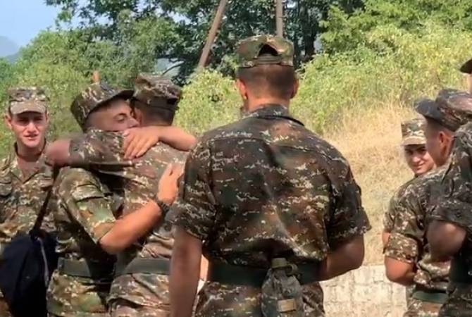 Armenian PM’s son completes mandatory military service