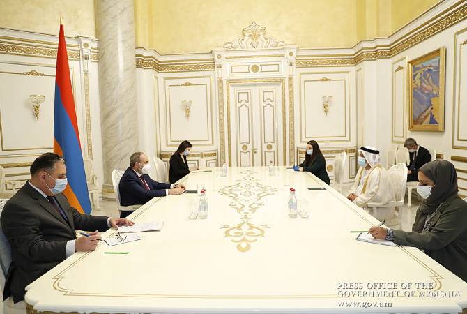 PM Pashinyan holds farewell meeting with Ambassador of UAE