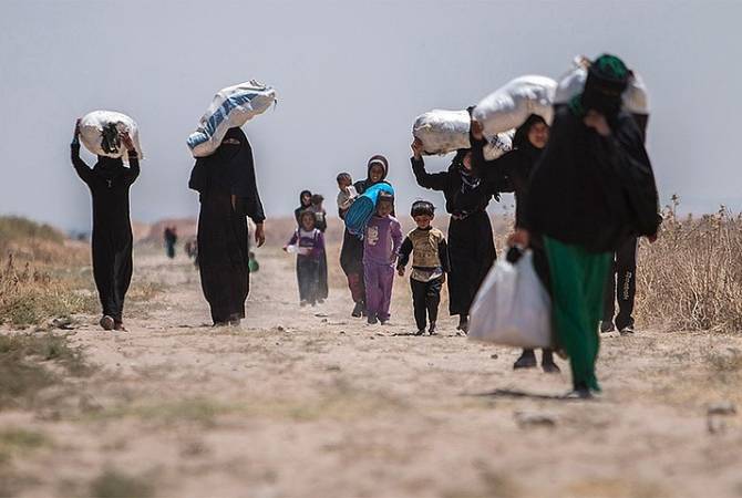 В Сирию за сутки вернулись почти 70 беженцев из-за рубежа