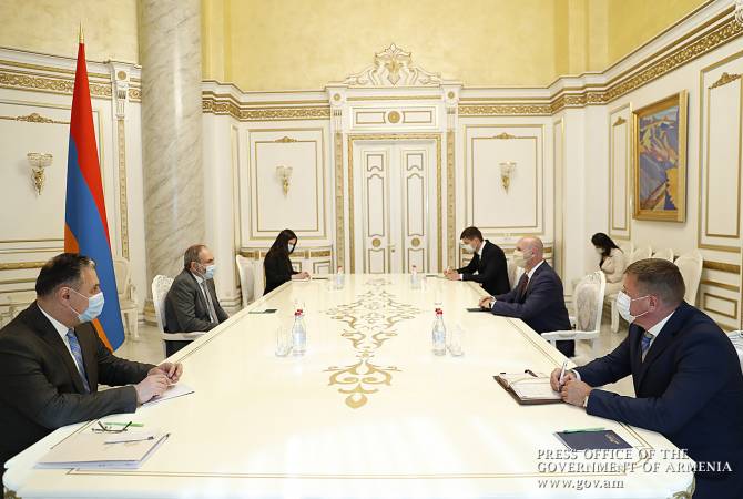 PM Pashinyan receives Ambassador of Belarus