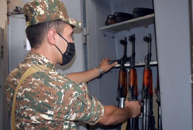  В ВС Армении периодически проводятся проверки боевой готовности военнослужащих

 