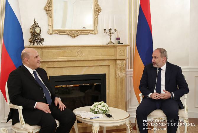 Նիկոլ Փաշինյանը Միխայիլ Միշուստինի հետ քննարկել է հայ-ադրբեջանական 
սահմանային իրավիճակը