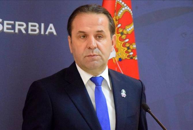وزير التجارة الصربي راسم لييتشيتش يقول إن الأسلحة الصربية صُدّرت لأرمينيا بموافقة كاملة من السلطات