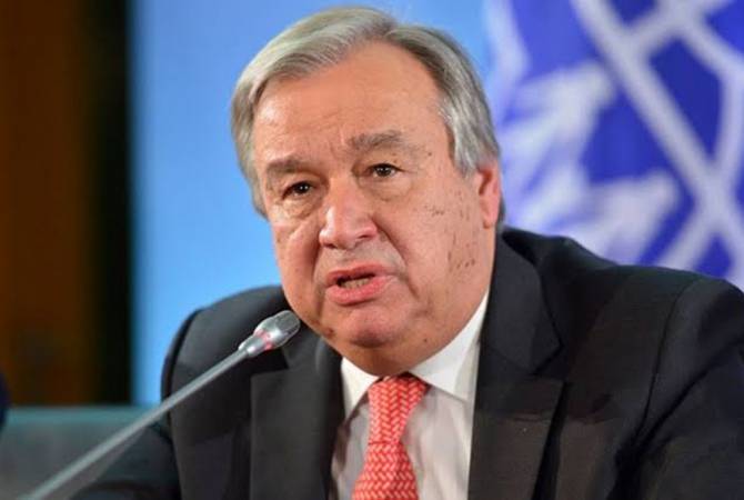  Генсек ООН провел телефонные разговоры с лидерами Армении и Азербайджана 