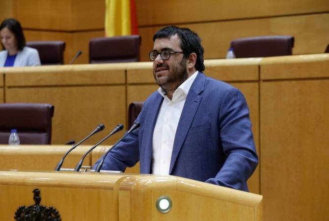 Spanish Senator concerned by Azerbaijani aggression against Armenia and Artsakh