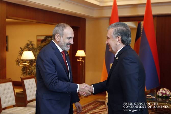 Armenian PM congratulates President of Uzbekistan on birthday