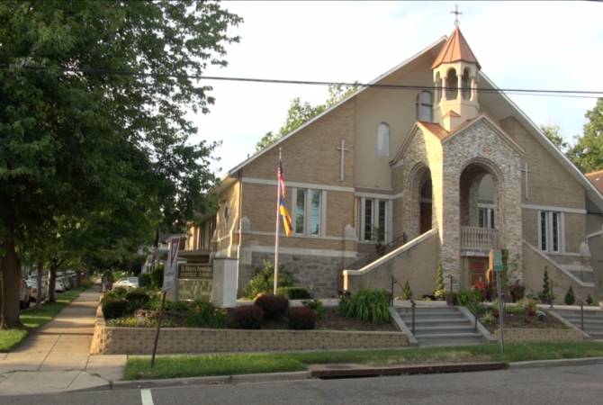  В Армянской Апостольской церкви в Вашингтоне совершена служба поминовения воинов, 
павших в Тавуше  