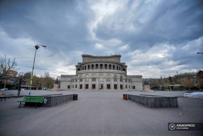 Yerevan Opera Theater to hold online concert dedicated to all musicians affected by COVID-19